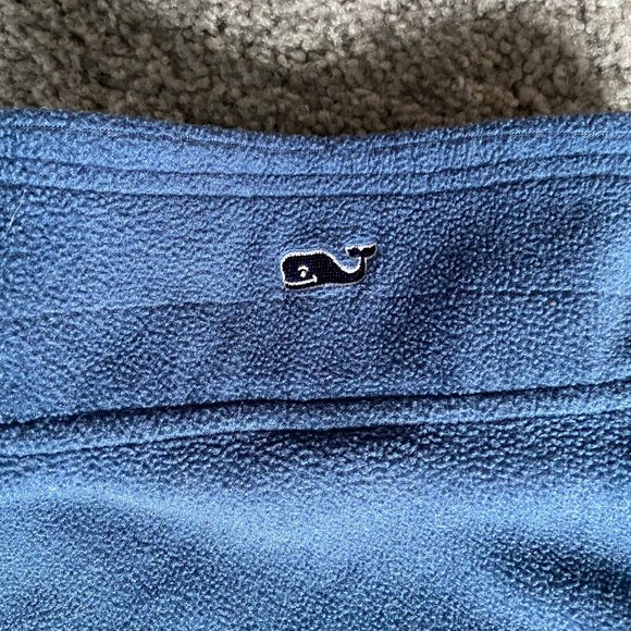 Vineyard Vines Navy Fleece Shep Shirt - Picture 3 of 5